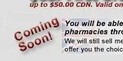 Coming Soon - You will be able to CHOOSE to buy your medicine from Licensed British pharmacies through Canadameds.com!