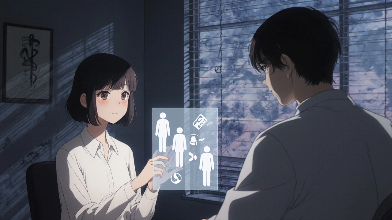 Shared Decision-Making Scripts for Side Effect Trade-Offs in Medication Choices