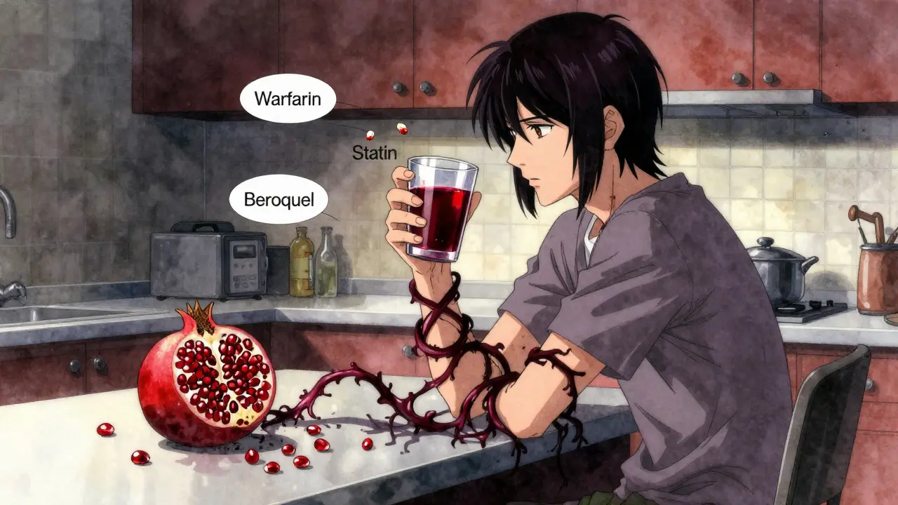 Pomegranate Juice and Medication Metabolism: What You Need to Know