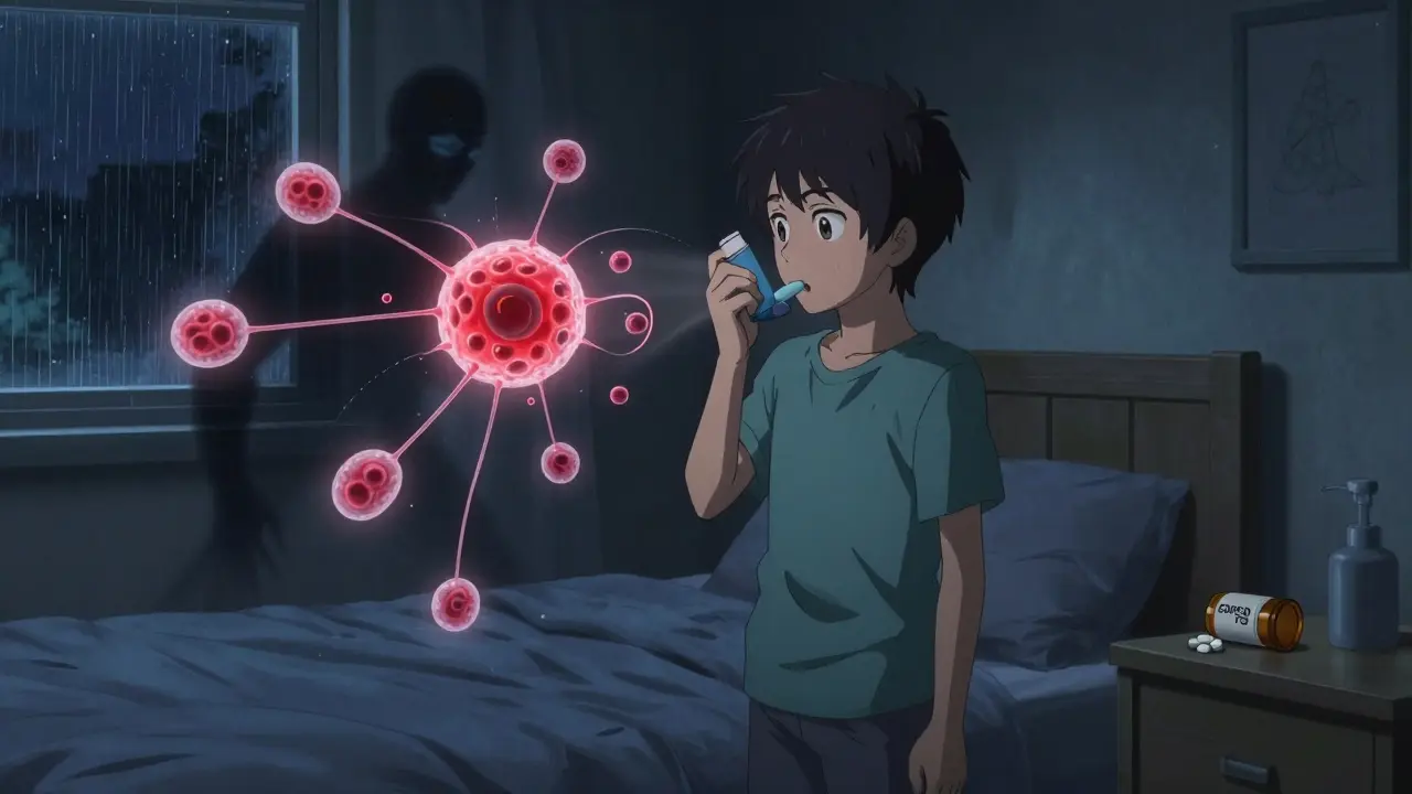 Biologics in Severe Asthma: How Anti-IgE and Anti-IL-5 Therapies Work